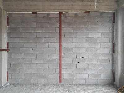 وال پست دیوار بلوکی